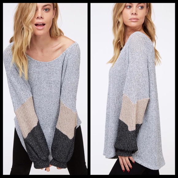 LAST‼️ Colorblock Sweater - Picture 8 of 8